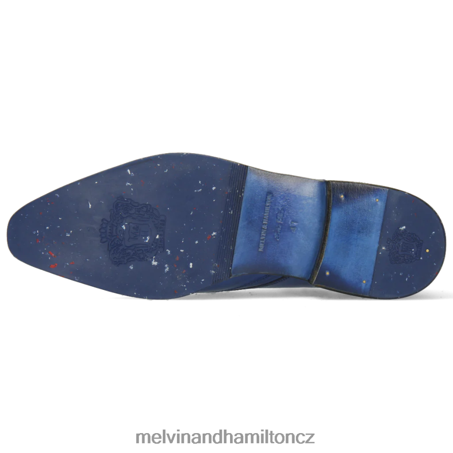 derby boty Melvin & Hamilton Elvis 63 modrý muži 44PF2556