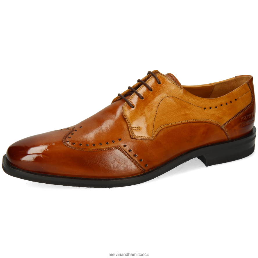 derby boty Melvin & Hamilton alex 3 hnědý muži 44PF2431