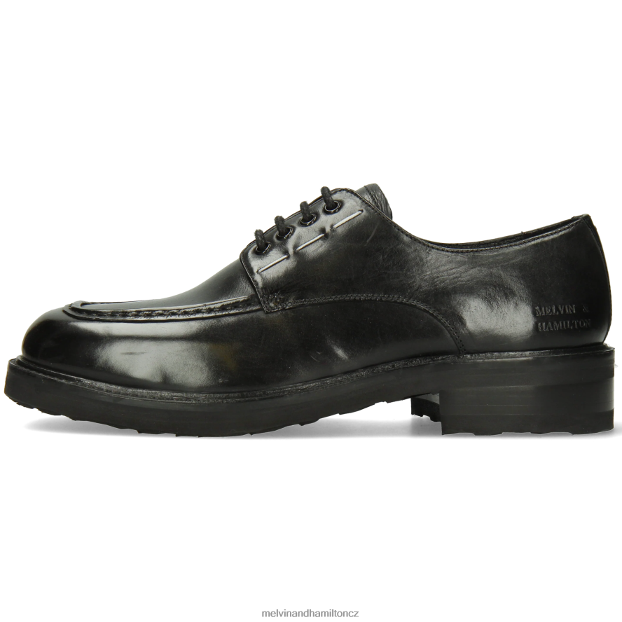 derby boty Melvin & Hamilton clooney 6 Černá muži 44PF2425