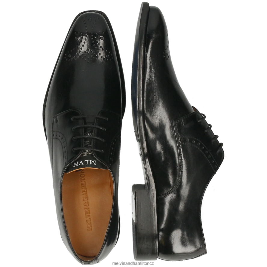 derby boty Melvin & Hamilton dylan 1 Černá muži 44PF2448