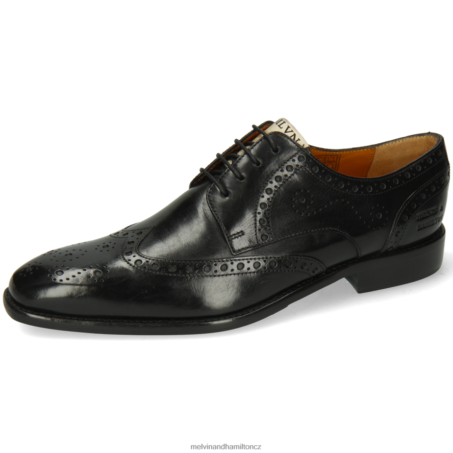 derby boty Melvin & Hamilton dylan 2 Černá muži 44PF2437