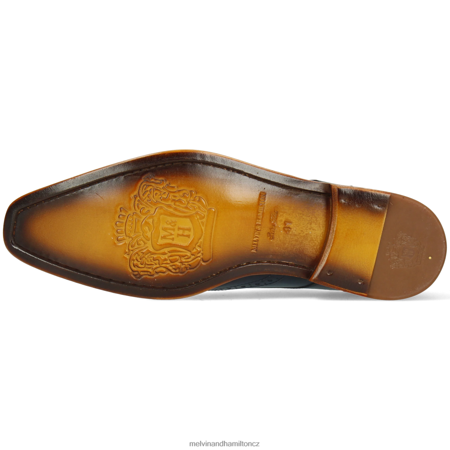 derby boty Melvin & Hamilton dylan 2 modrý muži 44PF2483