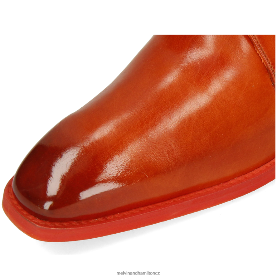 derby boty Melvin & Hamilton kopí 24 oranžový muži 44PF2545