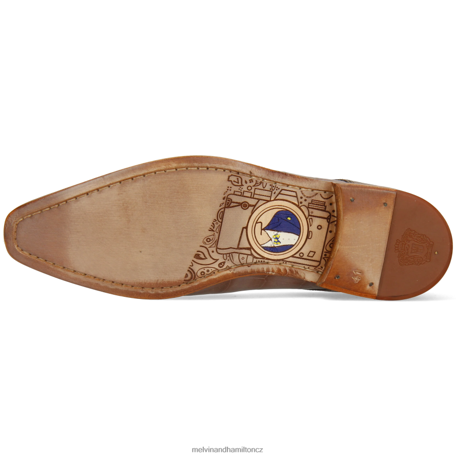 derby boty Melvin & Hamilton lewis 13 taupe muži 44PF2489