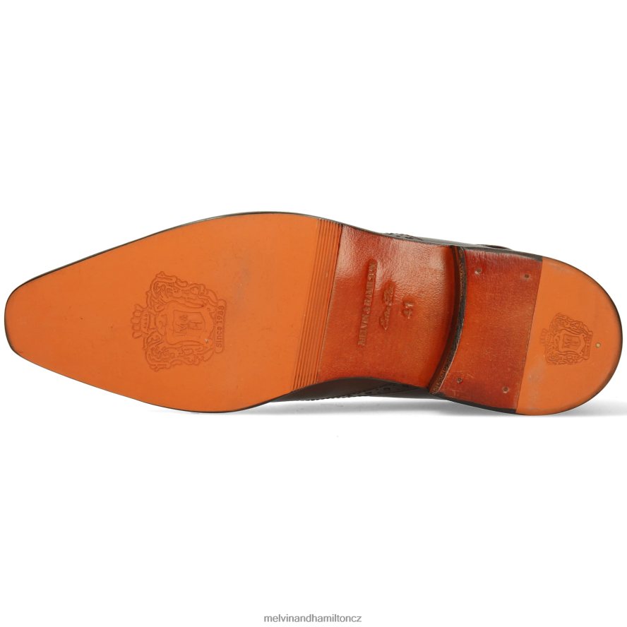 derby boty Melvin & Hamilton lewis 3 hnědý muži 44PF2434