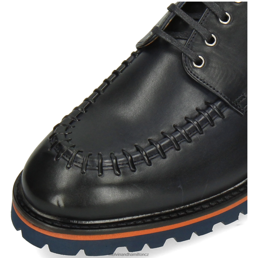 derby boty Melvin & Hamilton matouš 42 modrý muži 44PF2533