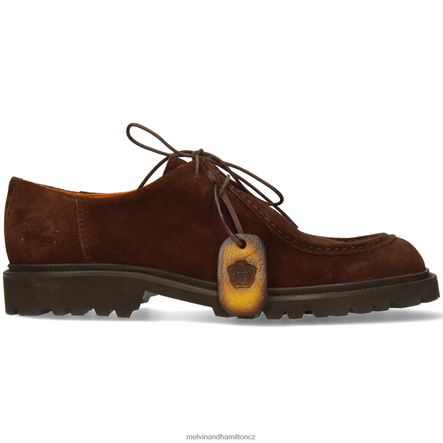 derby boty Melvin & Hamilton prorazit 10 hnědý muži 44PF2419