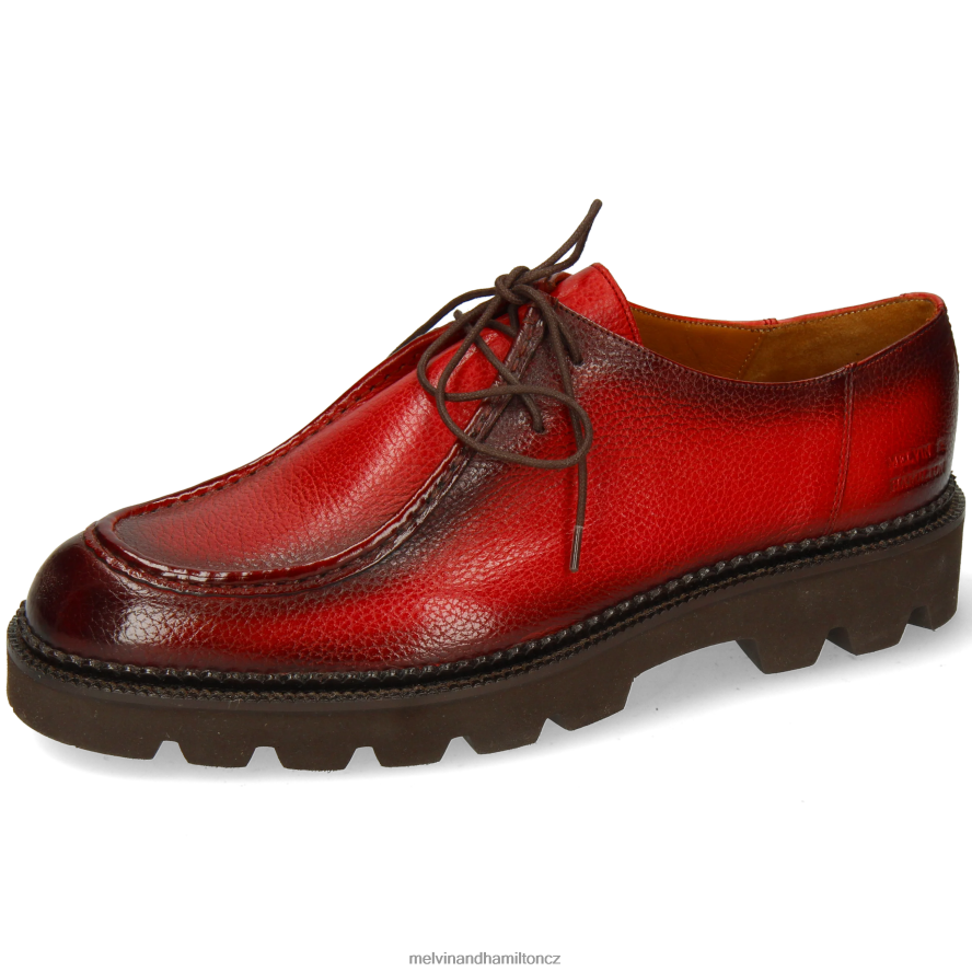 derby boty Melvin & Hamilton prorazit 10 oranžový muži 44PF2426