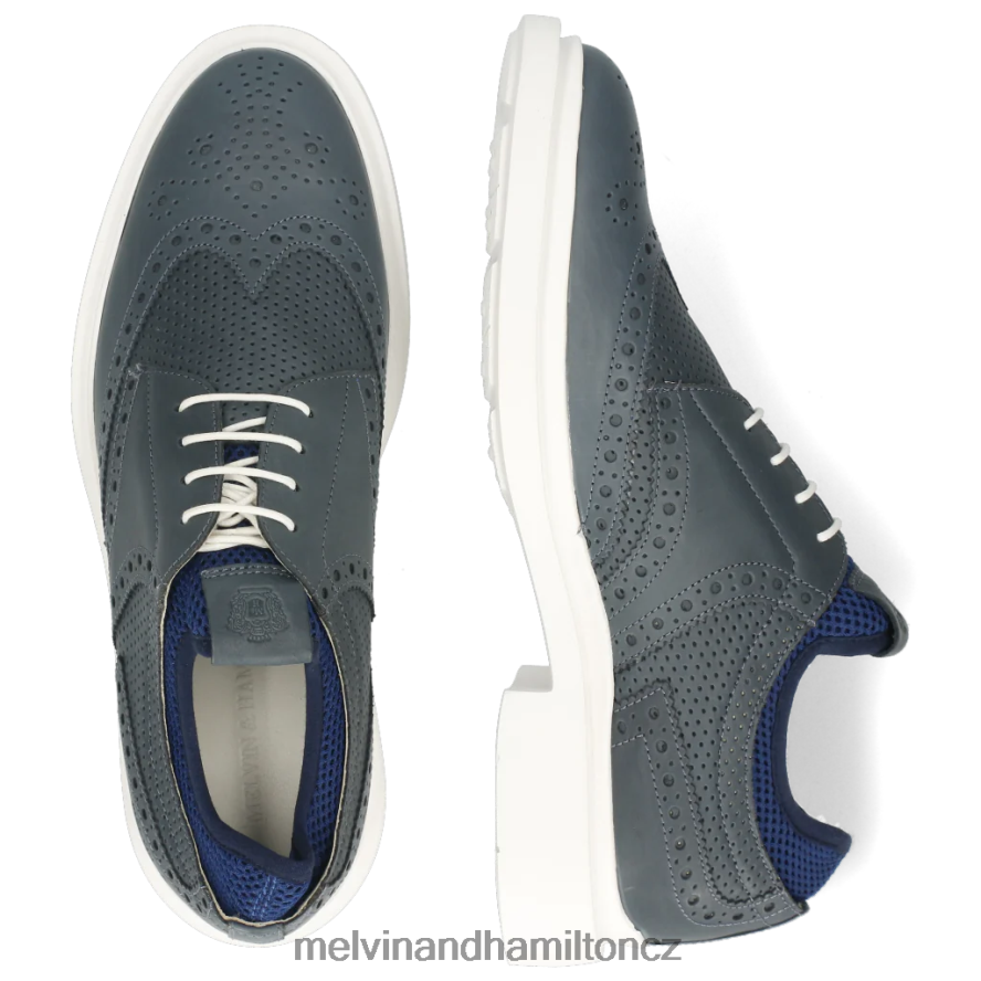 derby boty Melvin & Hamilton ron 2 modrý muži 44PF2521