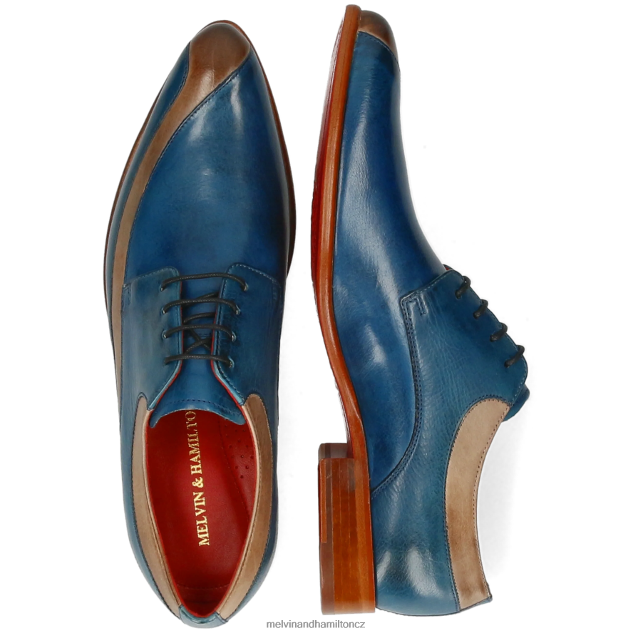 derby boty Melvin & Hamilton toni 36 modrý muži 44PF2503