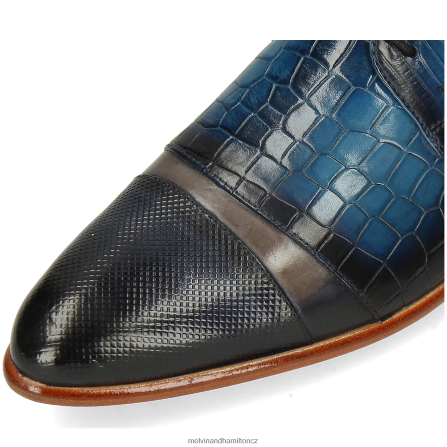 derby boty Melvin & Hamilton toni 39 modrý muži 44PF2543