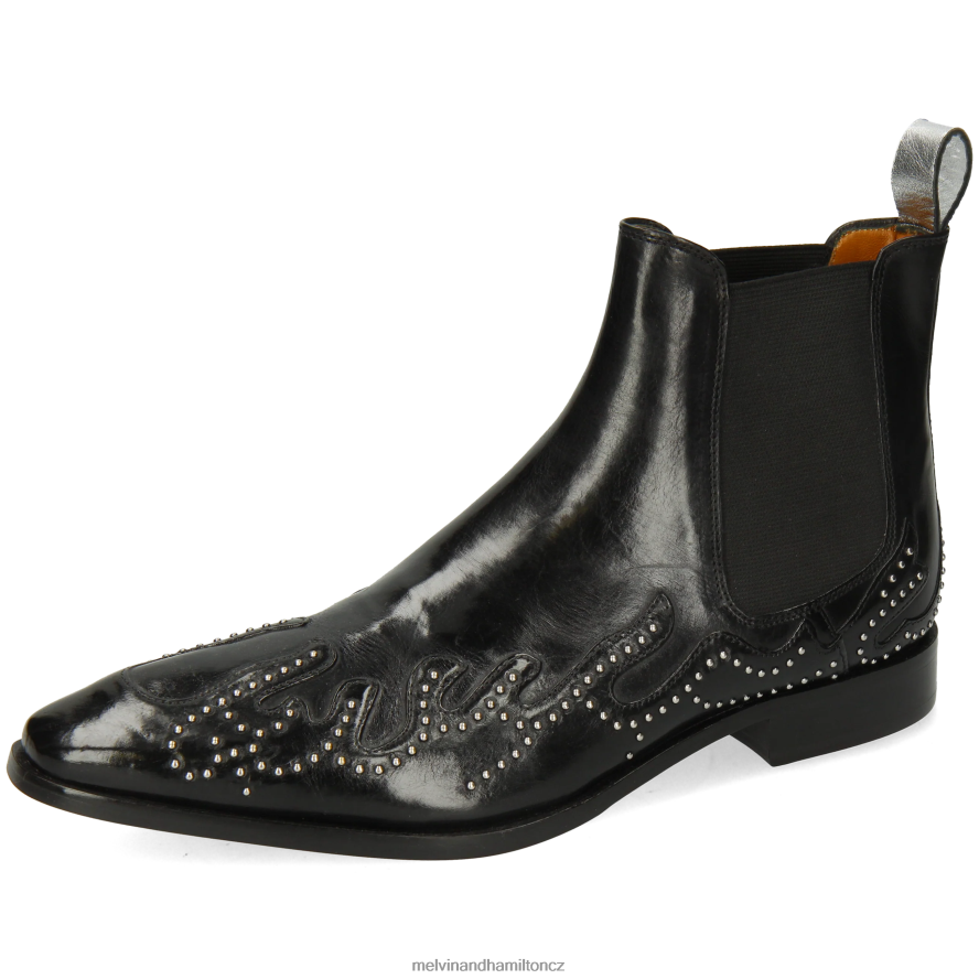 kotníkové boty Melvin & Hamilton Elvis 81 Černá muži 44PF2114