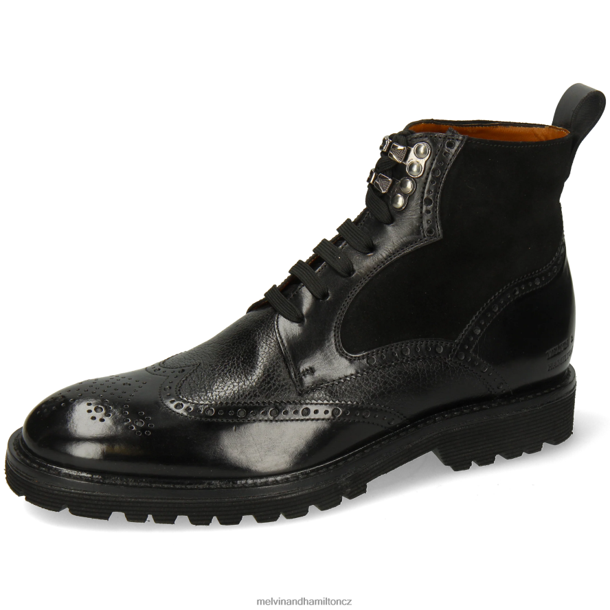 kotníkové boty Melvin & Hamilton Trevor 34 Černá muži 44PF262