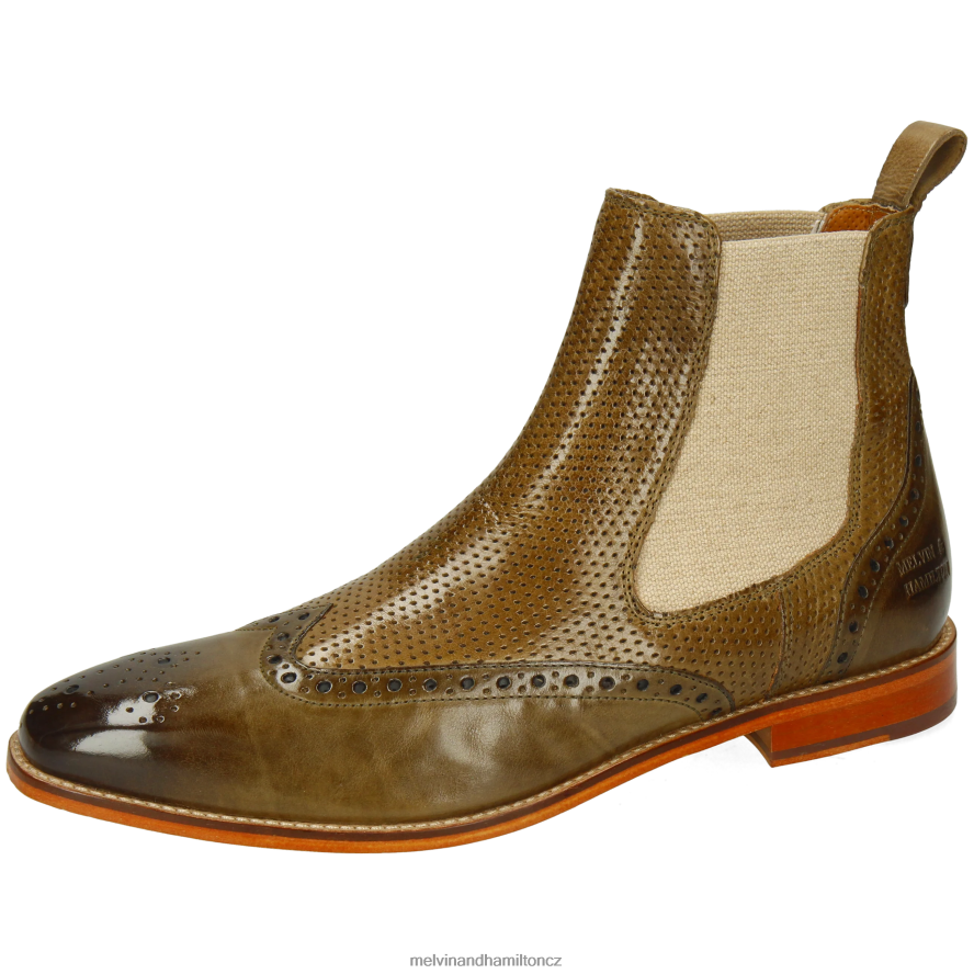 kotníkové boty Melvin & Hamilton alex 9 khaki muži 44PF248