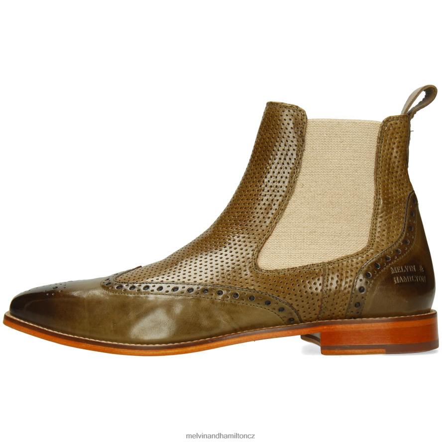 kotníkové boty Melvin & Hamilton alex 9 khaki muži 44PF248