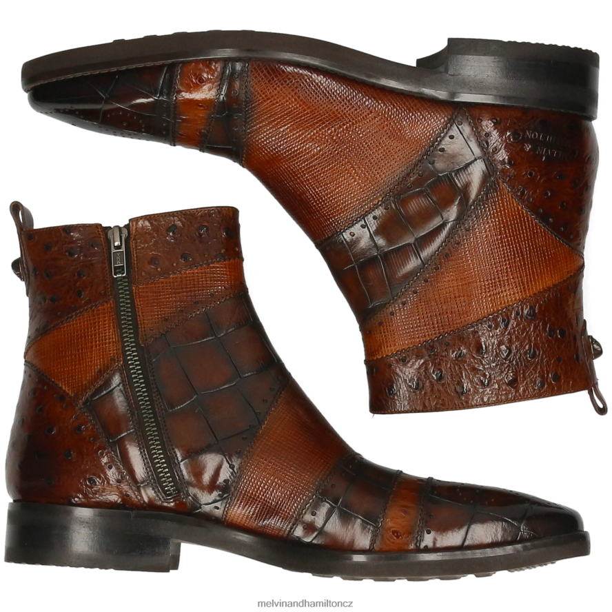 kotníkové boty Melvin & Hamilton elvis 26 hnědý muži 44PF295