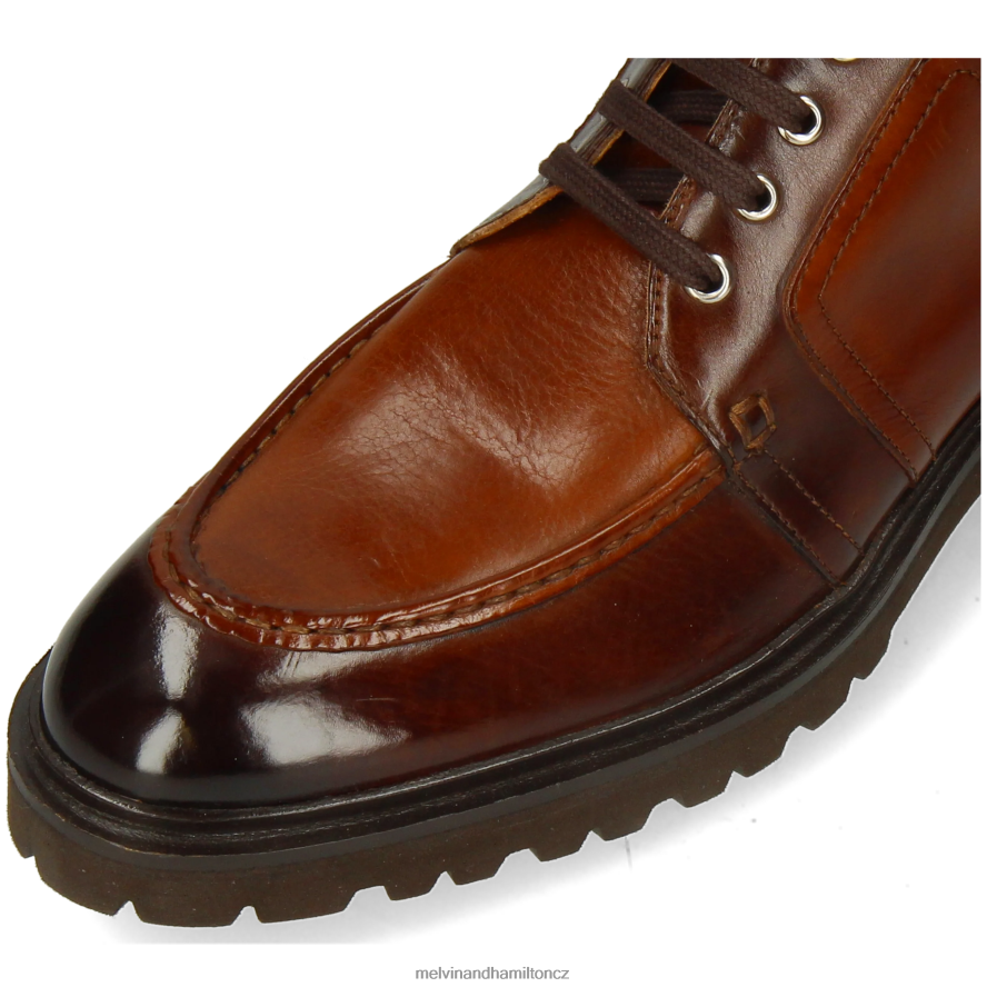 kotníkové boty Melvin & Hamilton george 1 hnědý muži 44PF218