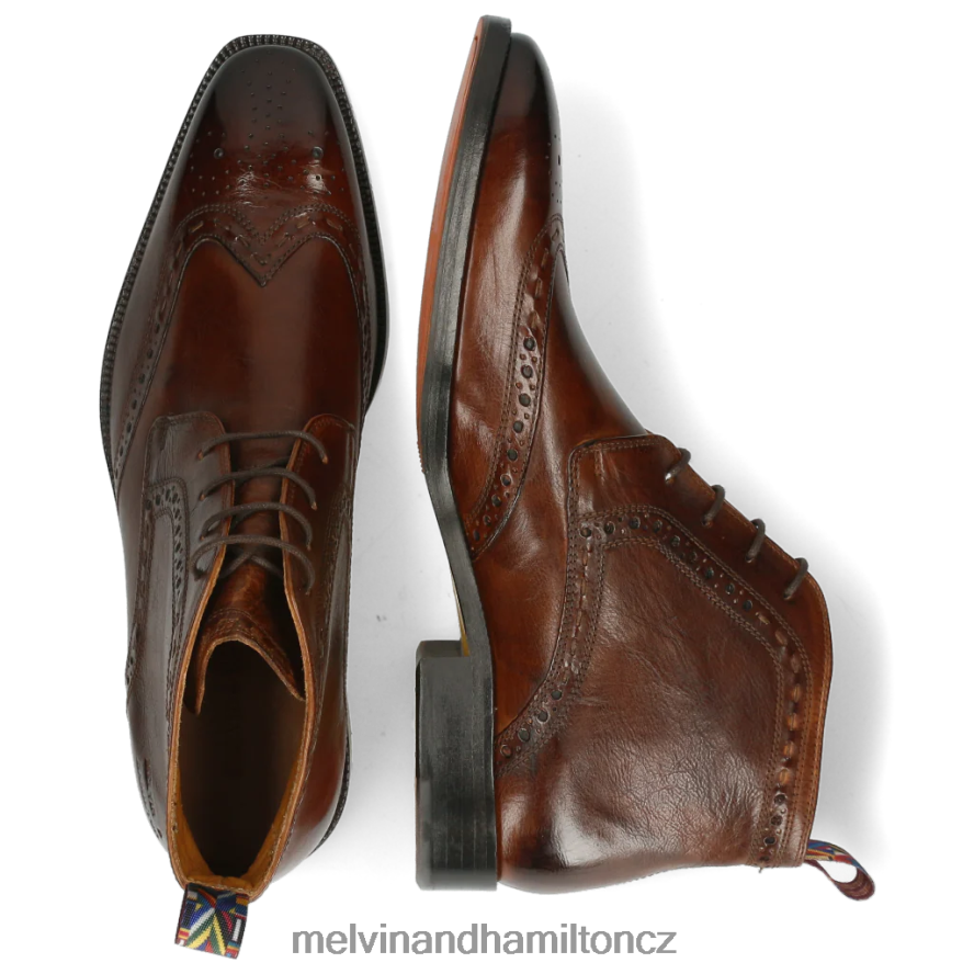 kotníkové boty Melvin & Hamilton jeff 7 hnědý muži 44PF2116