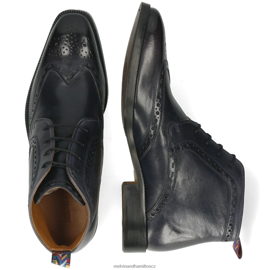 kotníkové boty Melvin & Hamilton jeff 7 modrý muži 44PF2109