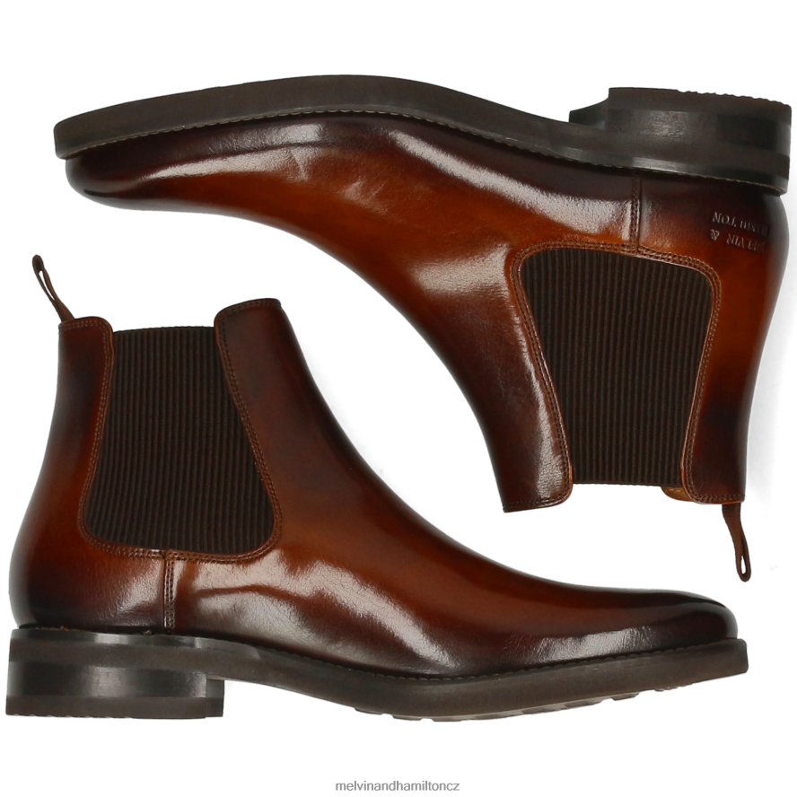kotníkové boty Melvin & Hamilton klint 7 hnědý muži 44PF253