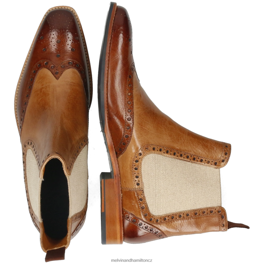 kotníkové boty Melvin & Hamilton martin 5 hnědý muži 44PF2143