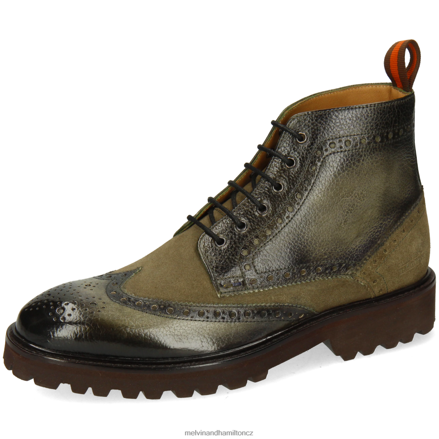 kotníkové boty Melvin & Hamilton matouš 7 khaki muži 44PF275