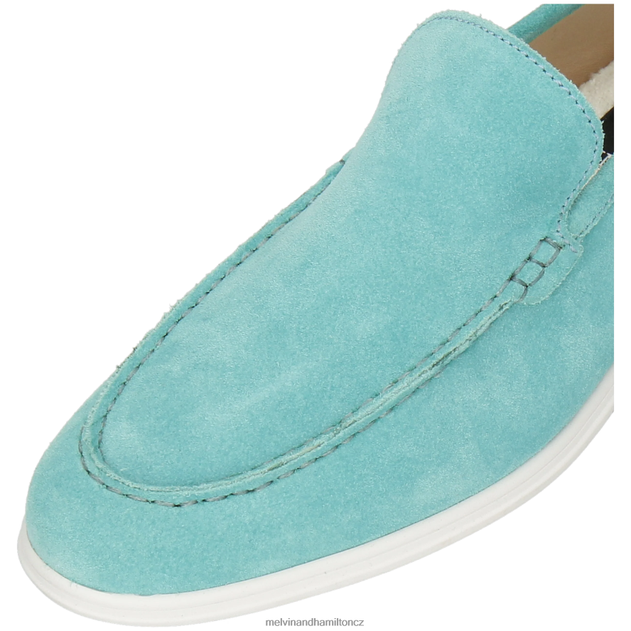 mokasíny Melvin & Hamilton hrabě 1 tyrkysový muži 44PF2276