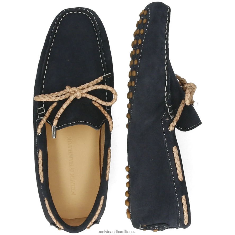 mokasíny Melvin & Hamilton nelson 3 modrý muži 44PF2306