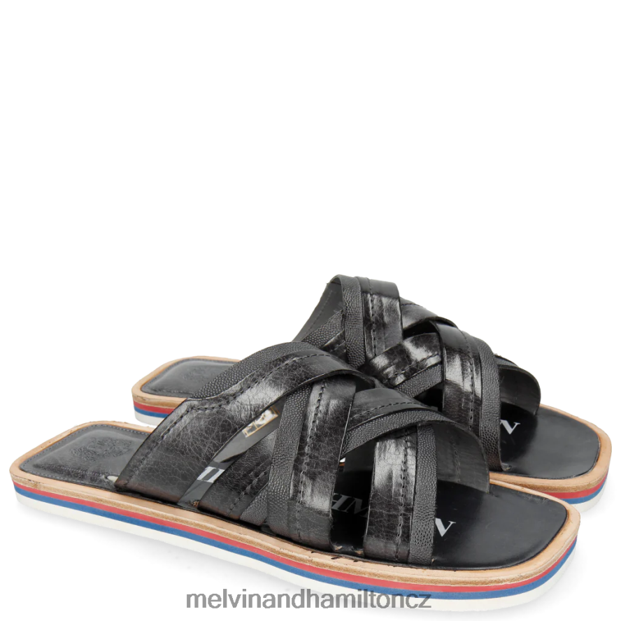 muly Melvin & Hamilton bob 2 Šedá muži 44PF2724