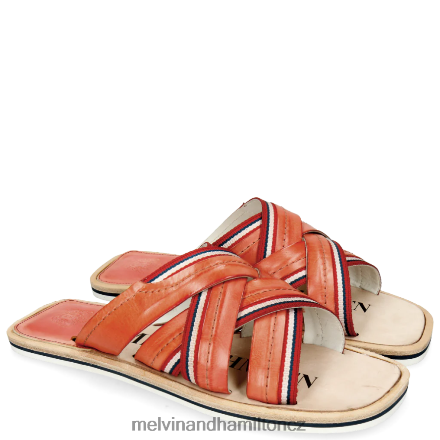 muly Melvin & Hamilton bob 2 oranžový muži 44PF2734