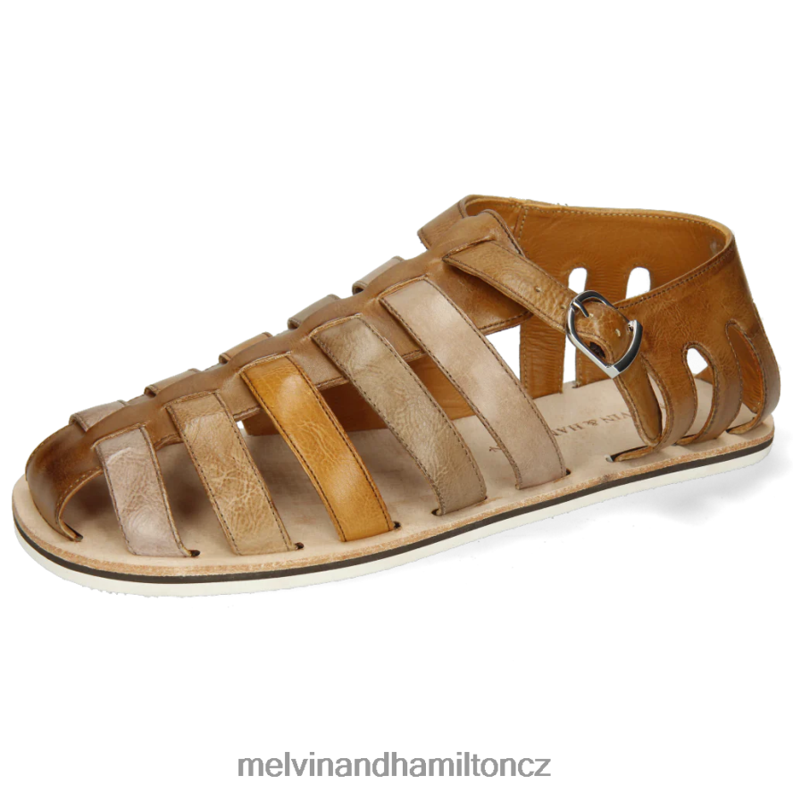 sandály Melvin & Hamilton sam 3 hnědý muži 44PF2754