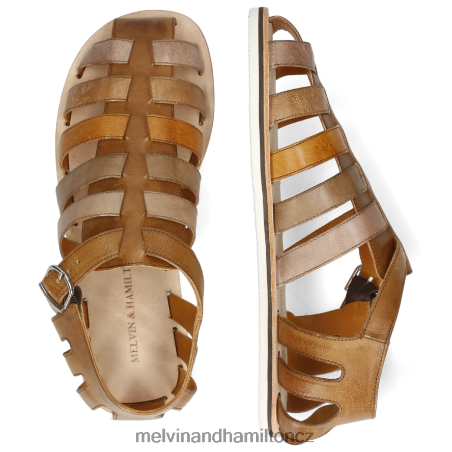 sandály Melvin & Hamilton sam 3 hnědý muži 44PF2754