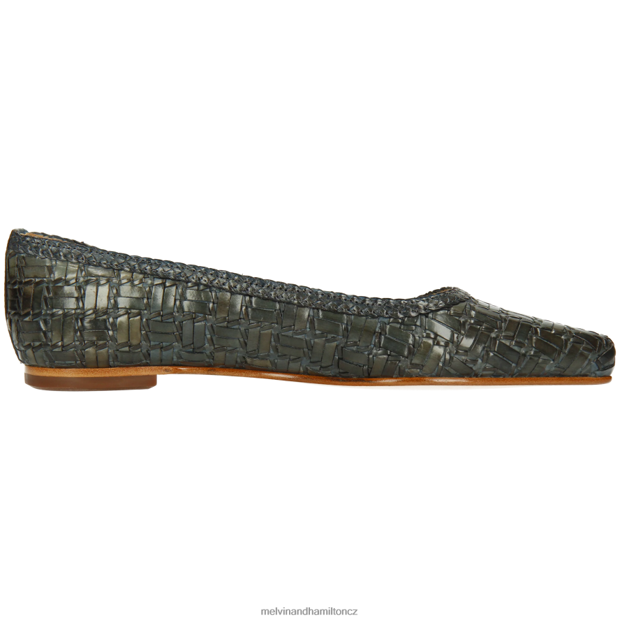 baletní lodičky Melvin & Hamilton alexa 45 khaki ženy 44PF21954