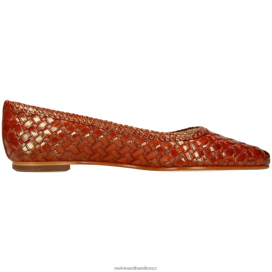 baletní lodičky Melvin & Hamilton alexa 46 oranžový ženy 44PF21955