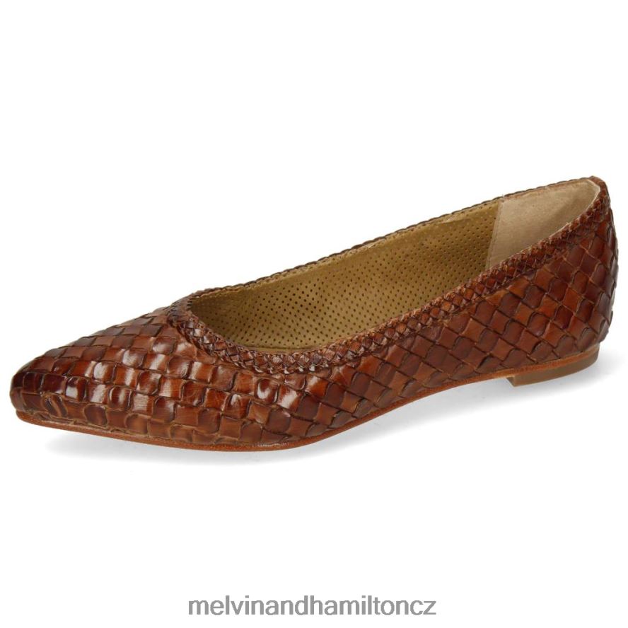 baletní lodičky Melvin & Hamilton lydie 3 hnědý ženy 44PF21966
