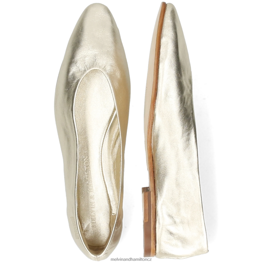 baletní lodičky Melvin & Hamilton mira 1 zlato ženy 44PF21969