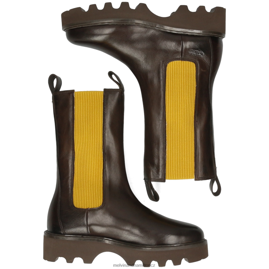 boty Melvin & Hamilton Megan 14 hnědý ženy 44PF21246