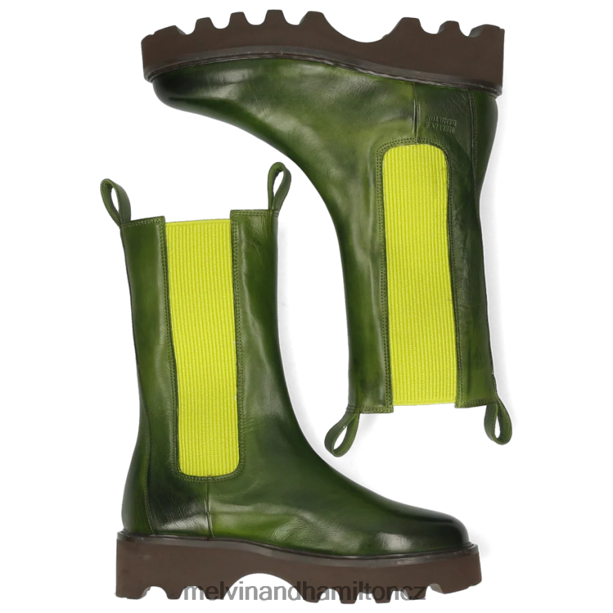 boty Melvin & Hamilton Megan 14 zelená ženy 44PF21257