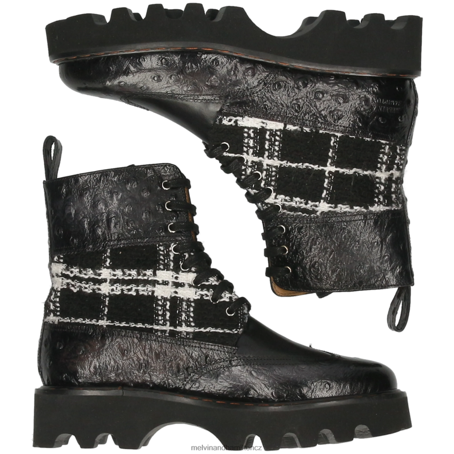 boty Melvin & Hamilton Megan 38 Černá ženy 44PF21187