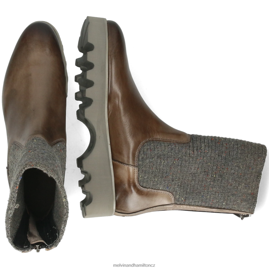 boty Melvin & Hamilton Zuzana 69 Šedá ženy 44PF21231