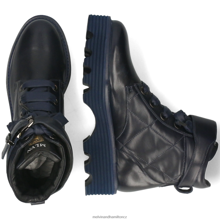 boty Melvin & Hamilton leonie 11 modrý ženy 44PF21253