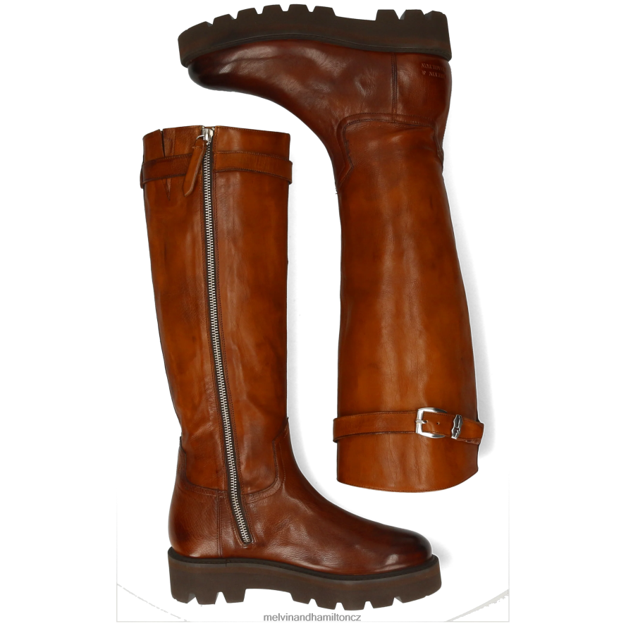 boty Melvin & Hamilton leonie 9 hnědý ženy 44PF21191