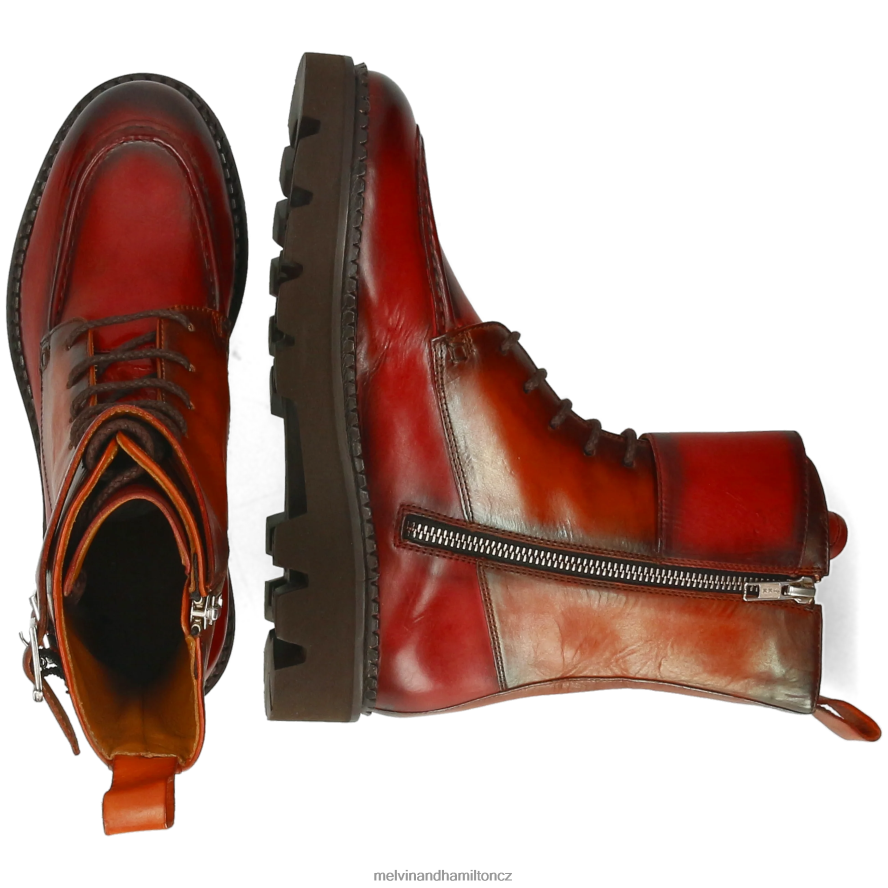 boty Melvin & Hamilton nefrit 37 oranžový ženy 44PF21197