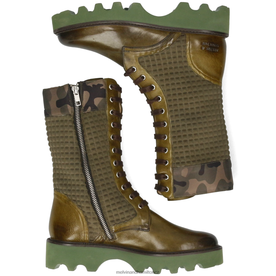 boty Melvin & Hamilton selina 62 zelená ženy 44PF21205