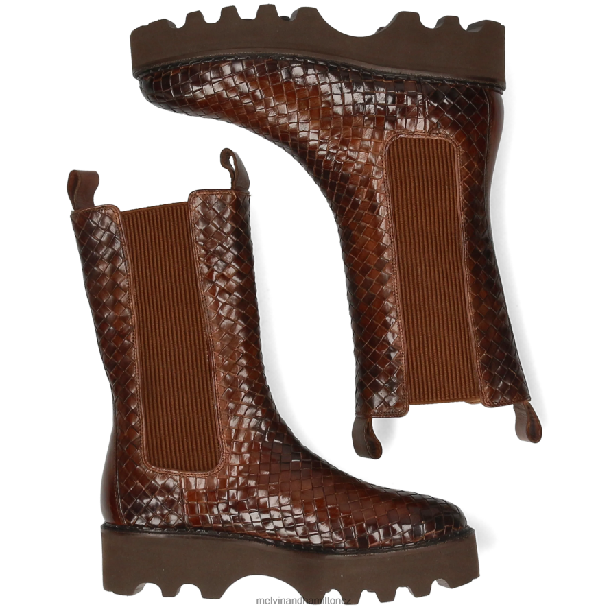 boty Melvin & Hamilton sybilla 5 hnědý ženy 44PF21215