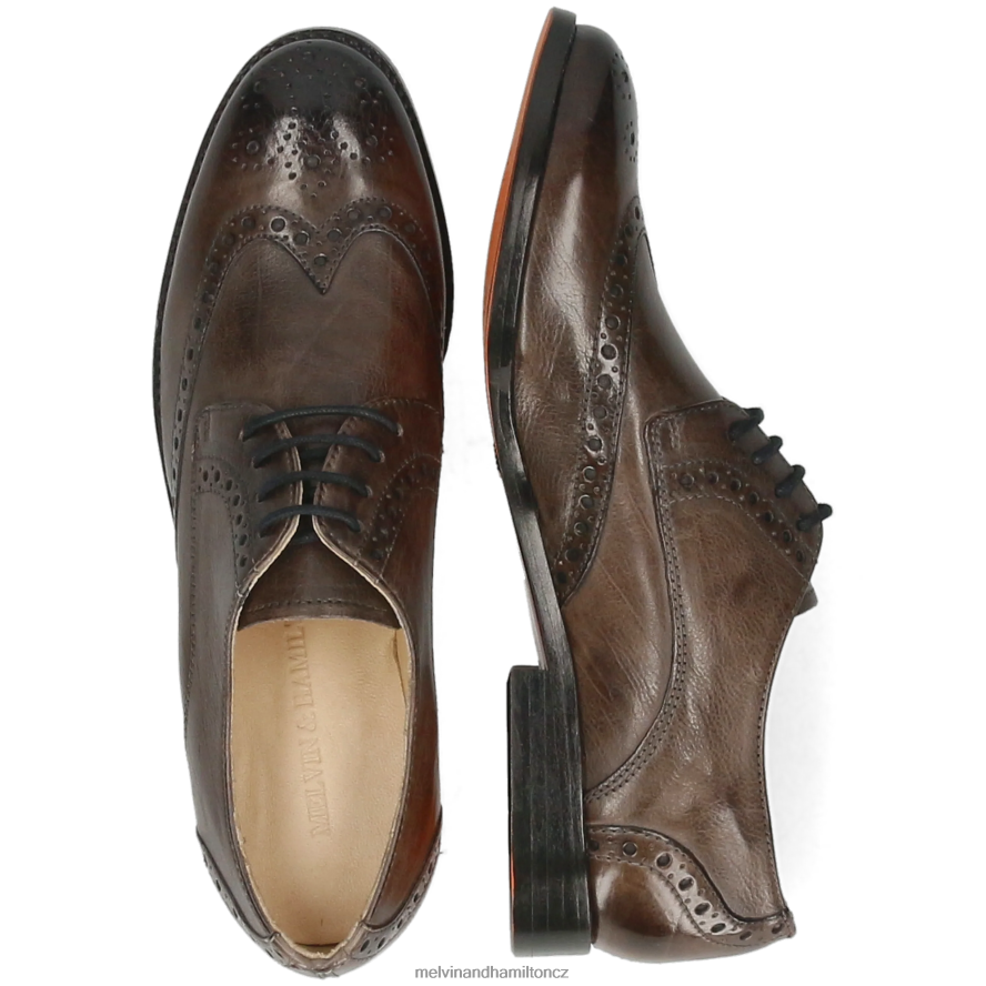 derby boty Melvin & Hamilton amelie 3 Šedá ženy 44PF21511