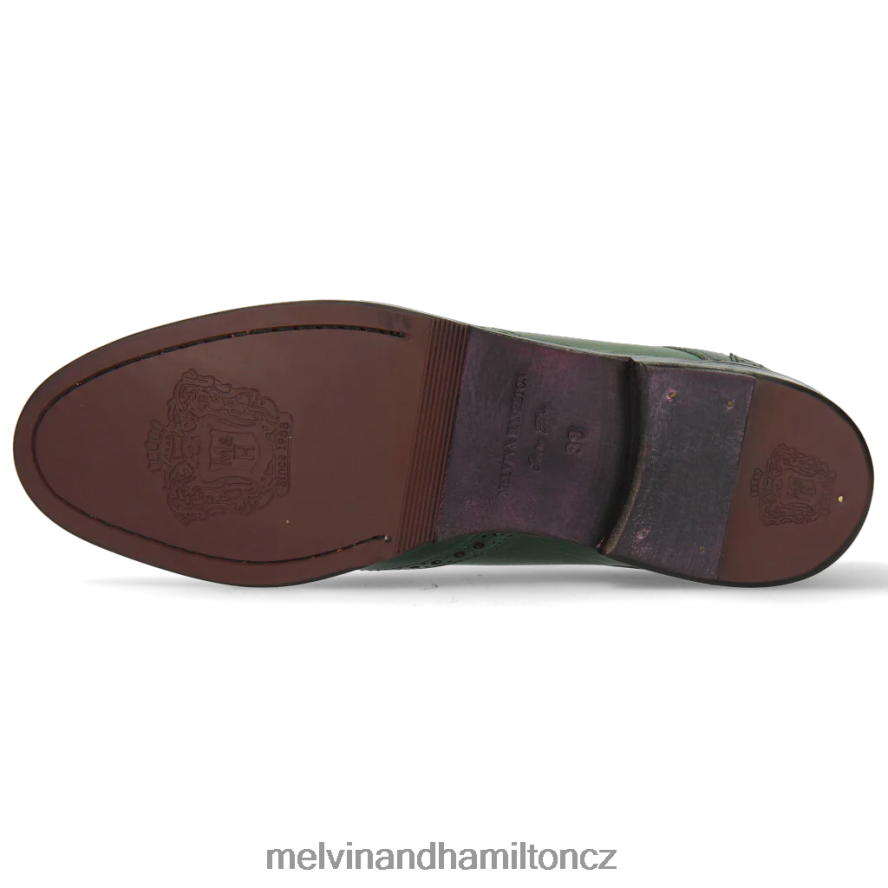 derby boty Melvin & Hamilton amelie 3 zelená ženy 44PF21518