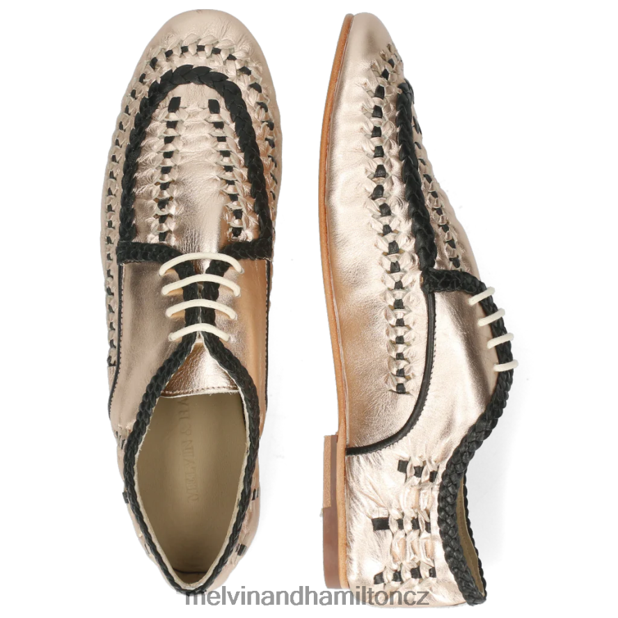 derby boty Melvin & Hamilton aviana 2 zlato ženy 44PF21531