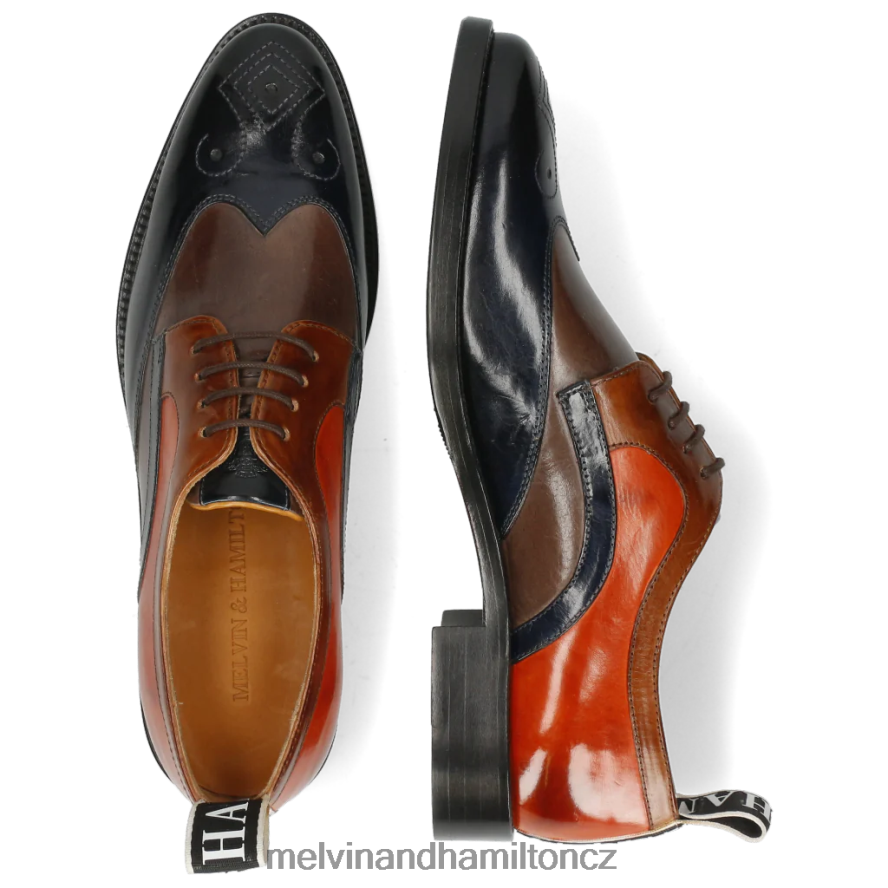 derby boty Melvin & Hamilton betty 16 vícenásobné ženy 44PF21527