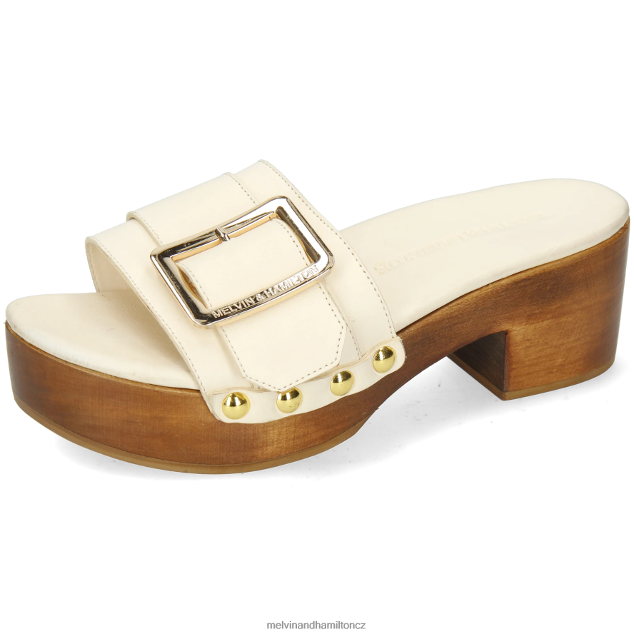 dřeváky Melvin & Hamilton Layla 1 béžový ženy 44PF21988